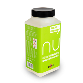 ECO Sparpaket "SPÜLBOY NU® portable": 1 x SPÜLBOY NU® portable + NU Gläserspültabletten