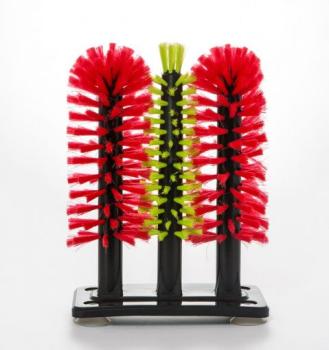 Bürstenset für Wein- und Sektgläser, 25x25x25 cm hoch