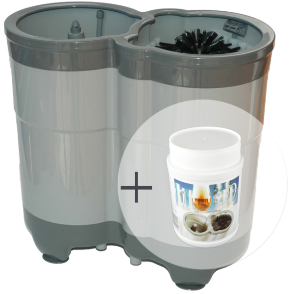 Kombi-Paket Compact Einsteiger: 1x Gläserspüler Compact + 1x Spültabs