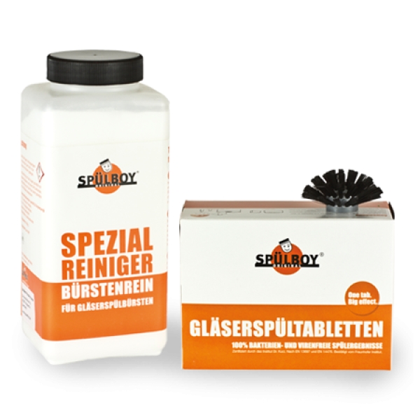 Einsteiger-Paket „Twin-GoT“: 1 x Original SPÜLBOY® Twin-GoT + Vorteilsreinigungsset