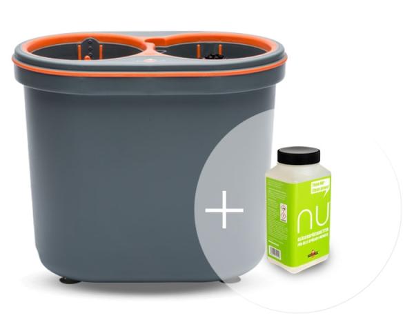ECO Sparpaket "NU": 1 x Original SPÜLBOY NU® + NU Gläserspültabletten